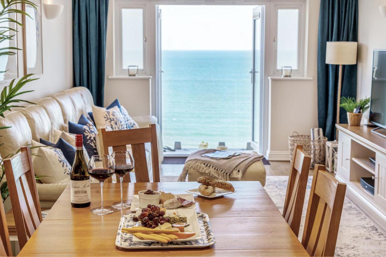 Carbis Bay - Luxury 3 Bed Penthouse Apartment With Sea Views Parking Sauna Balcony Exteriér fotografie