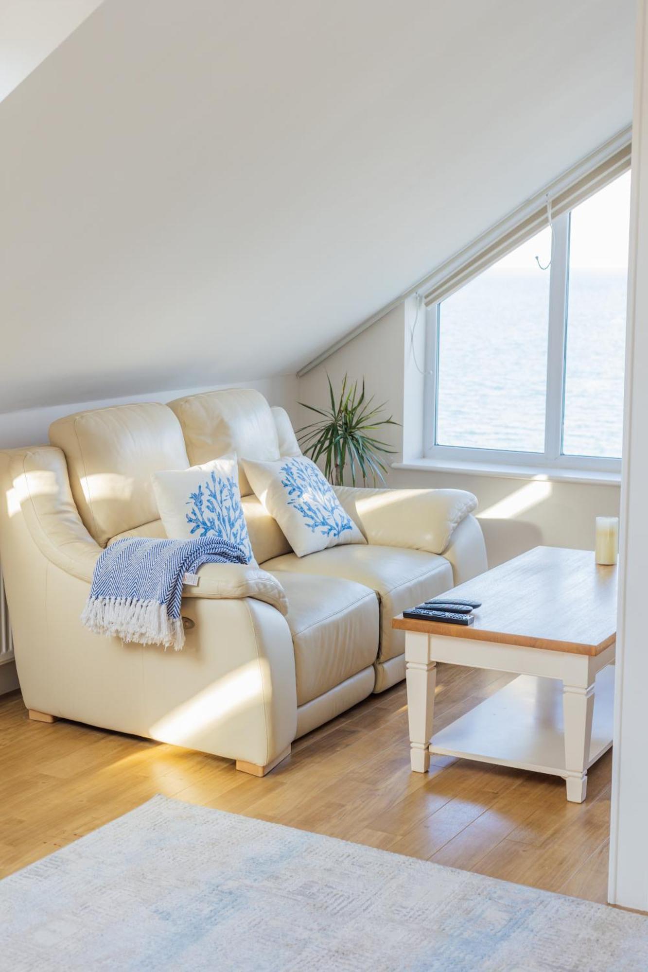 Carbis Bay - Luxury 3 Bed Penthouse Apartment With Sea Views Parking Sauna Balcony Exteriér fotografie