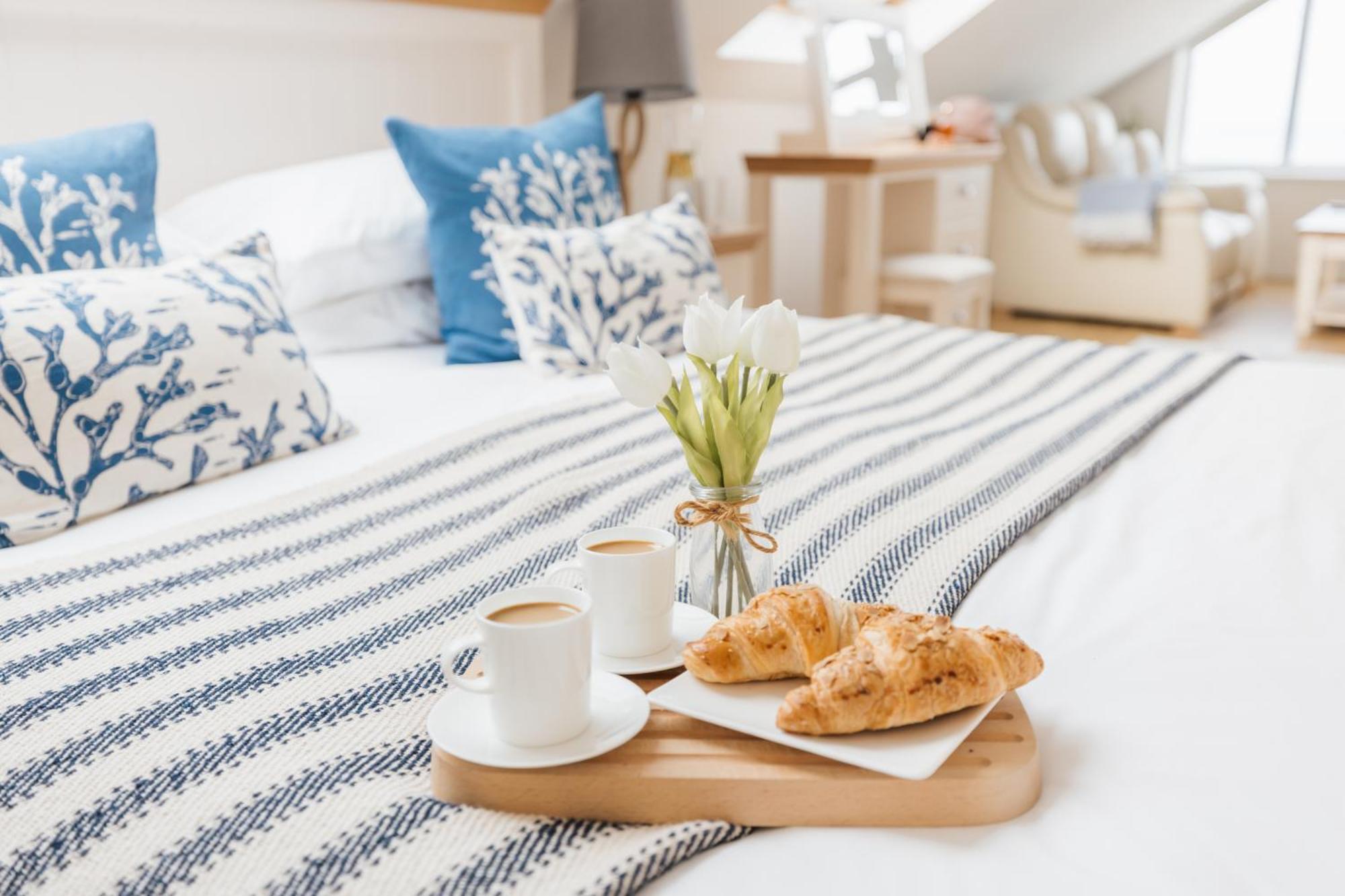 Carbis Bay - Luxury 3 Bed Penthouse Apartment With Sea Views Parking Sauna Balcony Exteriér fotografie